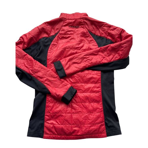 Mammut Guye Polartech Alpha Red and Black Jacket Size Small - Picture 9 of 10